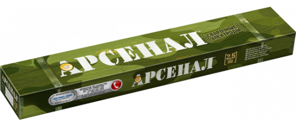 Электроды сварочные Арсенал МР-3, ф 3 мм (уп-2,5 кг) купить с доставкой в Семеновском